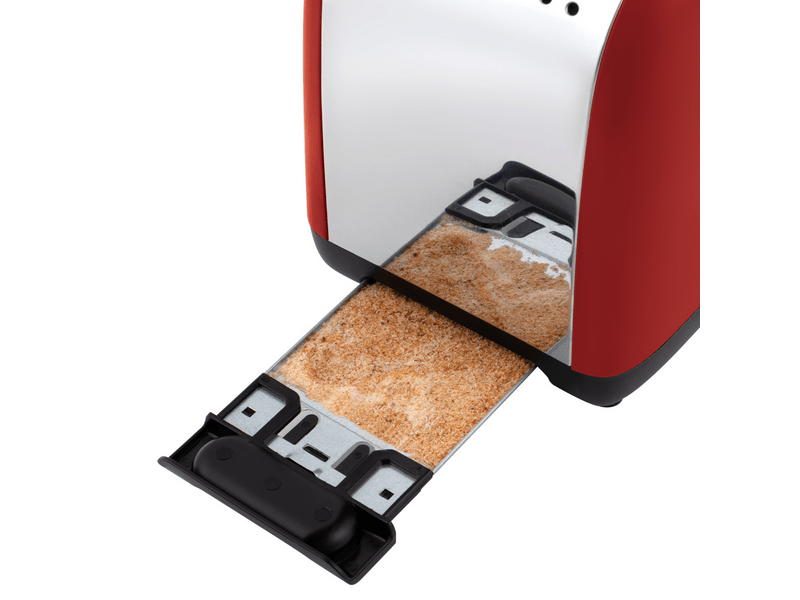 Russell Hobbs 26554-56 Colours Plus toster, crveni