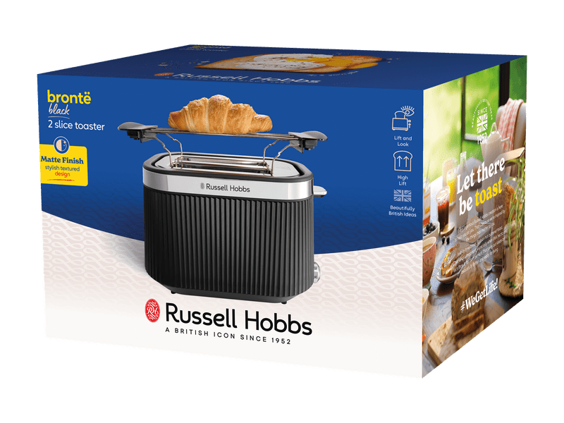 Russell Hobbs 26760-56 Brontë Black toster