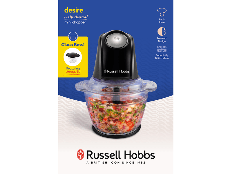 Russel Hobbs Desire mini aprító, szénszürke (27131-56)