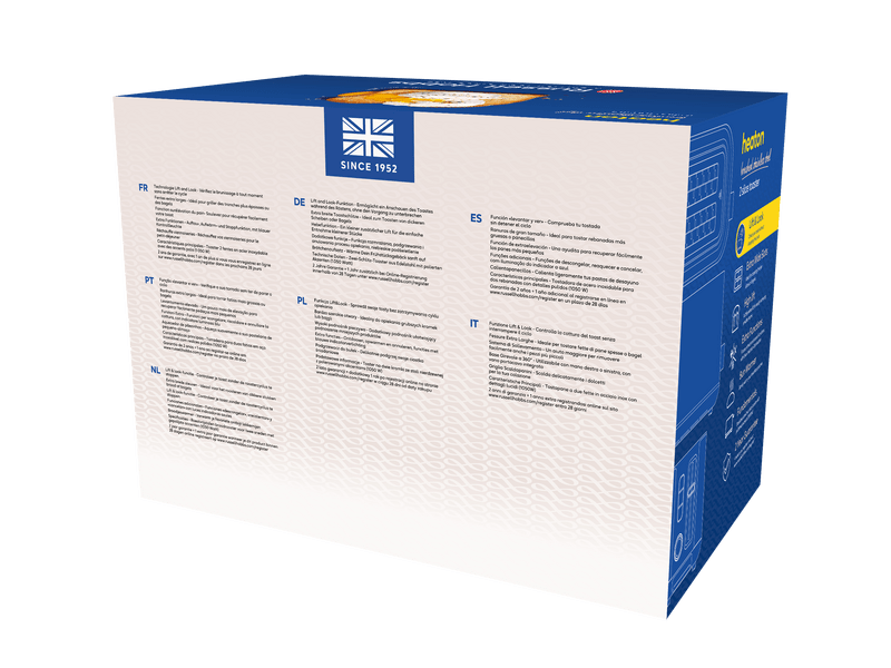 Russell Hobbs Heaton toster, nehrđajući čelik (27390-56)