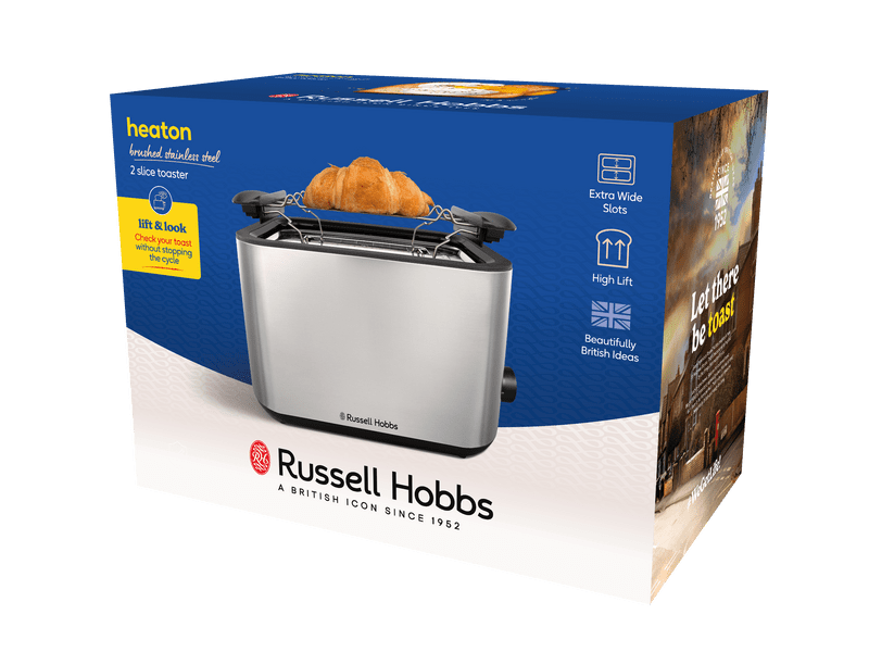 Russell Hobbs Heaton toster, nehrđajući čelik (27390-56)
