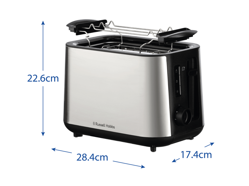 Russell Hobbs Heaton toster, nehrđajući čelik (27390-56)