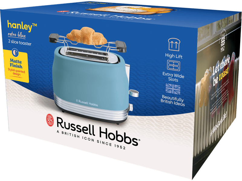 Russell Hobbs 28651-56 Hanley Blue toster