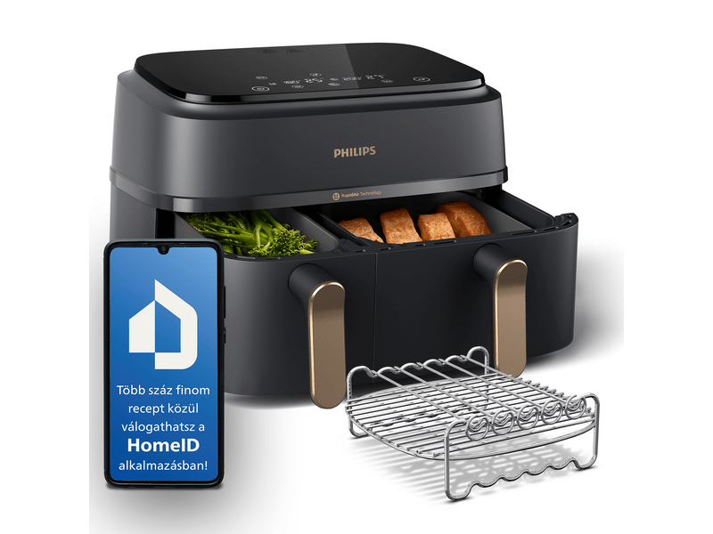 Philips NA352/04 Series 3000 Duplakosaras Airfryer, 9 l