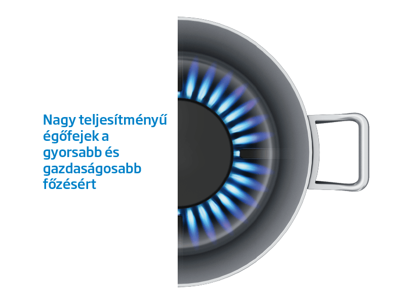 BEKO FSE52320DW Tűzhely Kombinált tűzhely