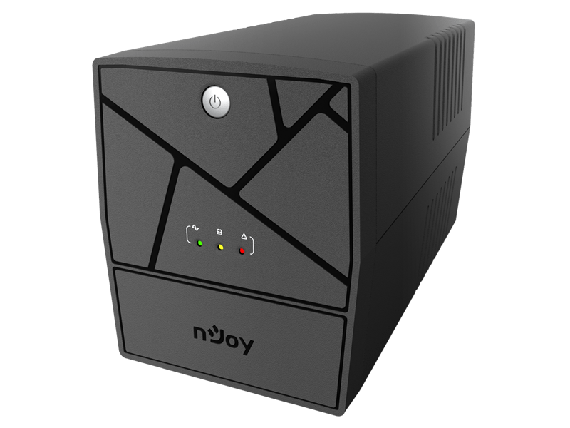 NJOY Szünetmentes  2000VA - Keen 2000 USB (4 Schuko, line-interaktív, USB menedzsment, RJ11/45 vonalvédelem, fekete)