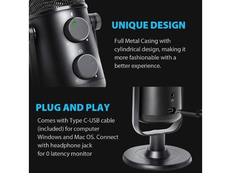 Maono AU-902 USB podcast mikrofon