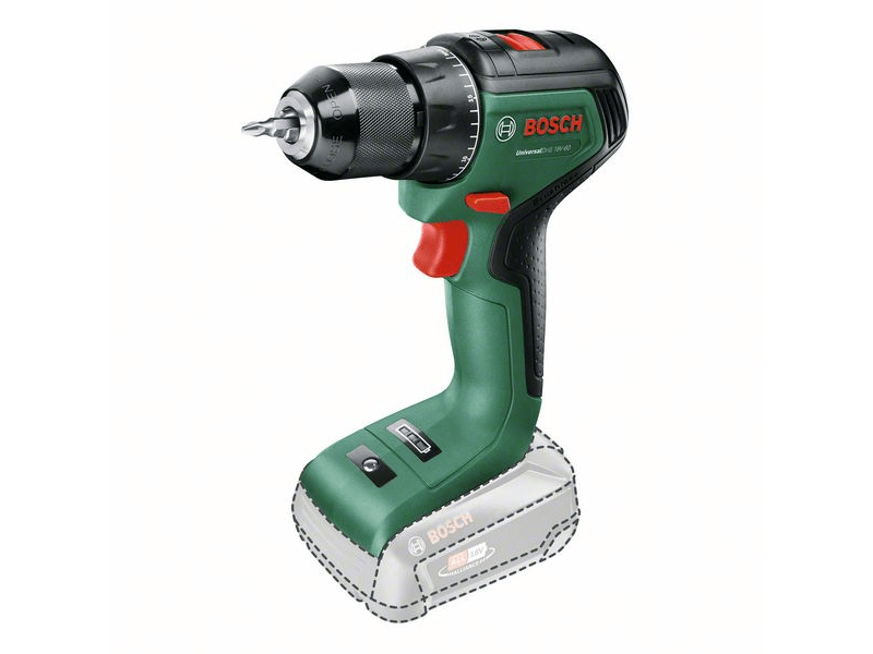 Bosch UniversalDrill 18V-60 Akkus fúrócsavarozó (06039D7000)