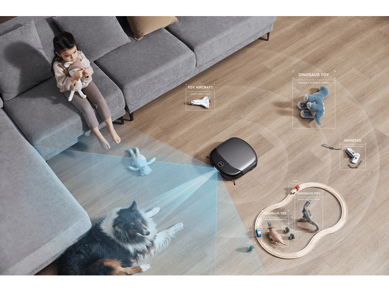 Eufy Omni S1 Pro Robotporszívó, fekete (T2080GA1)