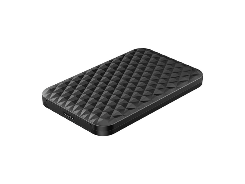 Orico 2520U3-BK/56 Külső HDD/SSD Ház, Fekete, 2.5