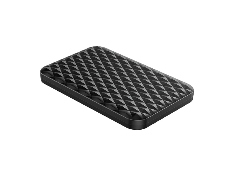 Orico 2520U3-BK/56 Külső HDD/SSD Ház, Fekete, 2.5
