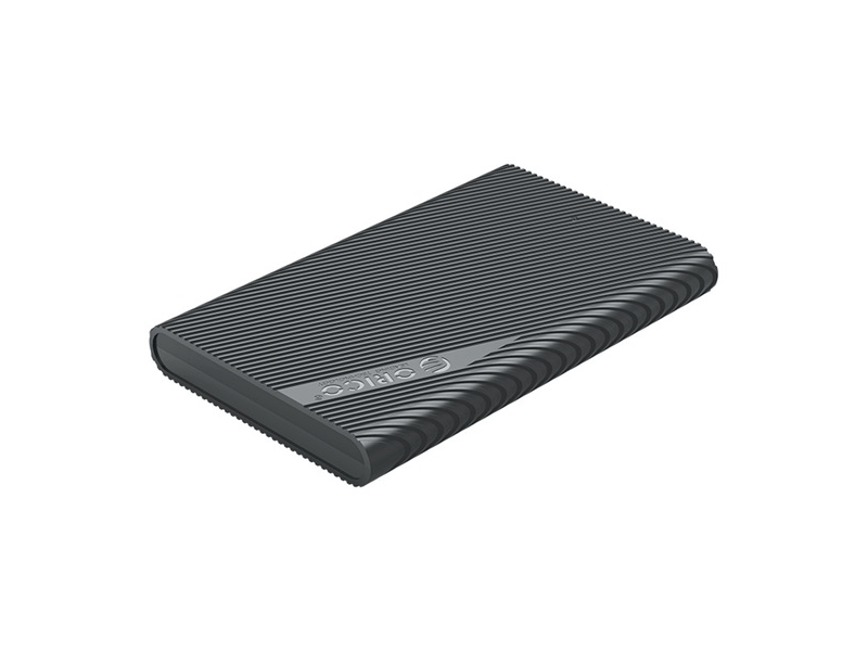 Orico 2521U3-BK/78 Külső HDD/SSD Ház, Fekete, 2.5