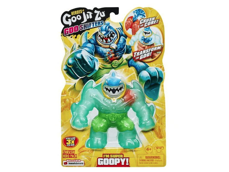 Goo Jit Zu: Ultra Goo nyújtható akciófigura - Thrash (41400)