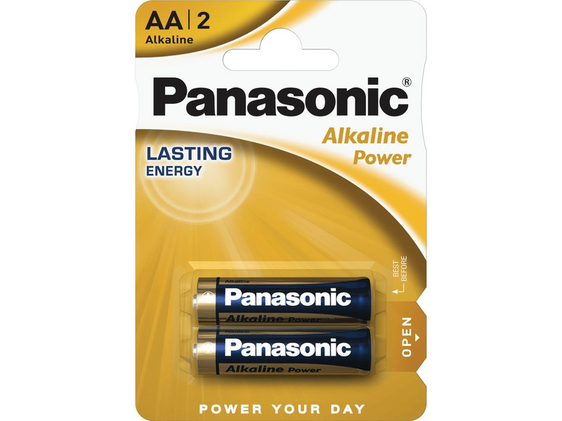 Panasonic LR6APB/2BP 1,5V AA/ceruza tartós alkáli elem, 2 db