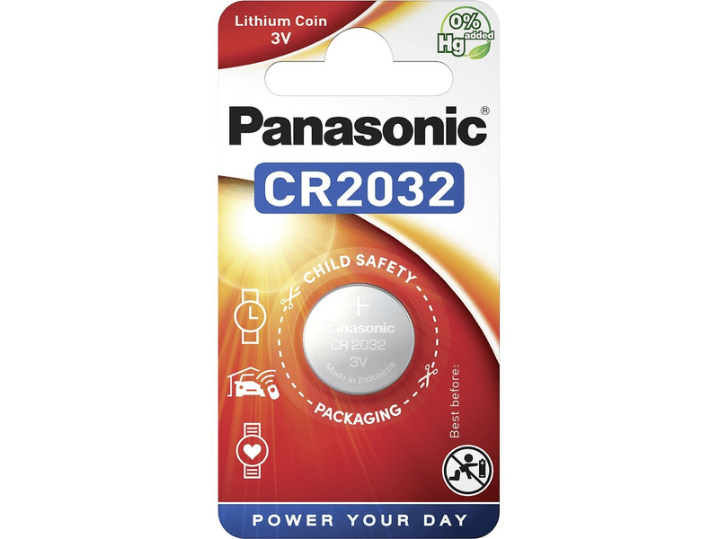 Panasonic CR2032 3V lítium gombelem 1db/csomag