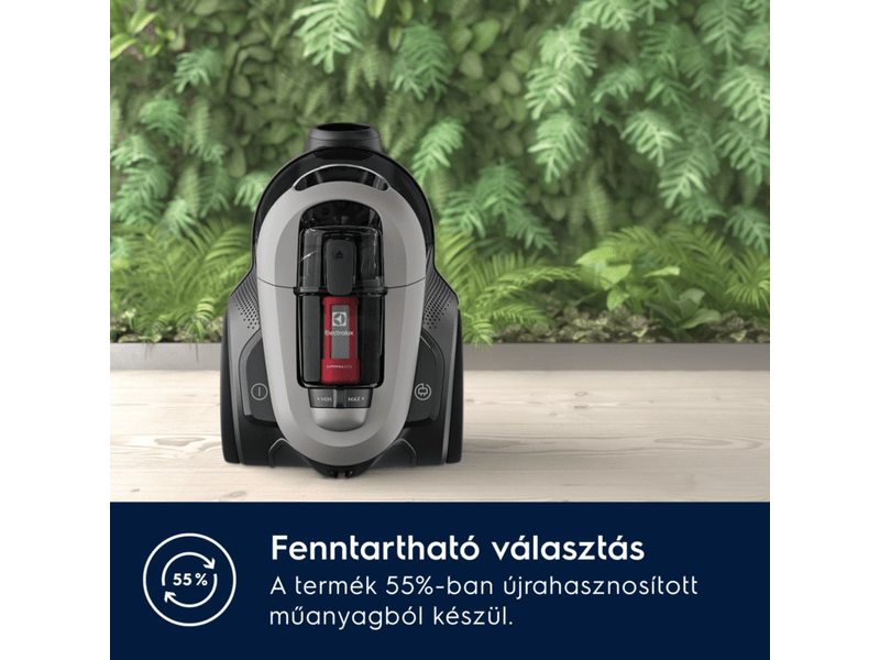 Electrolux EL61A4UG Porzsák nélküli porszívó, szürke