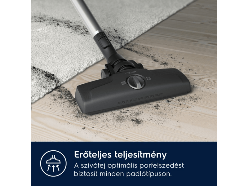 Electrolux EL61A4UG Porzsák nélküli porszívó, szürke