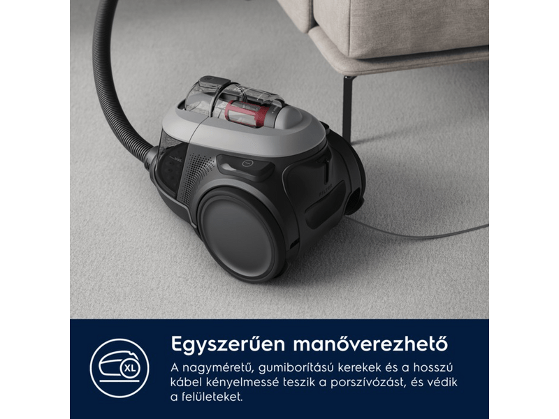 Electrolux EL61A4UG Porzsák nélküli porszívó, szürke