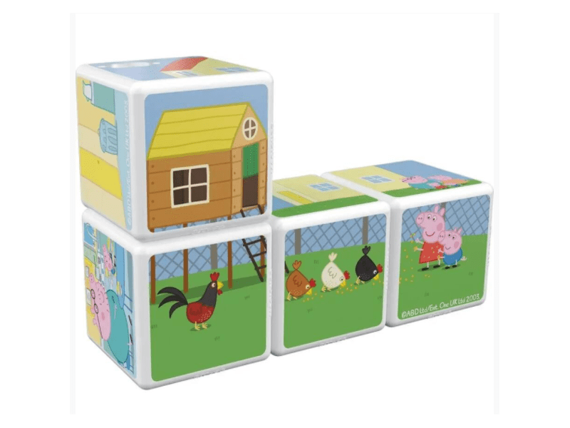 Geomag 20GMG00050 MagiCube Peppa malac mágneses építőkocka szett 4 db-os