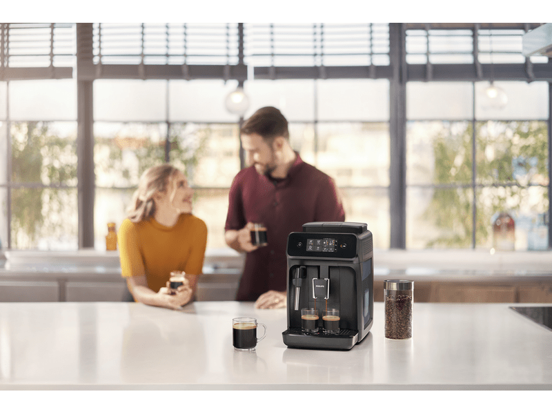 Series 1200 automata kávégép fekete