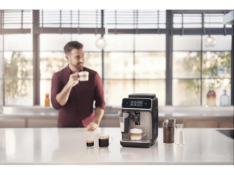 Philips EP2235/40 LatteGo Automata kávéfőző, Fekete