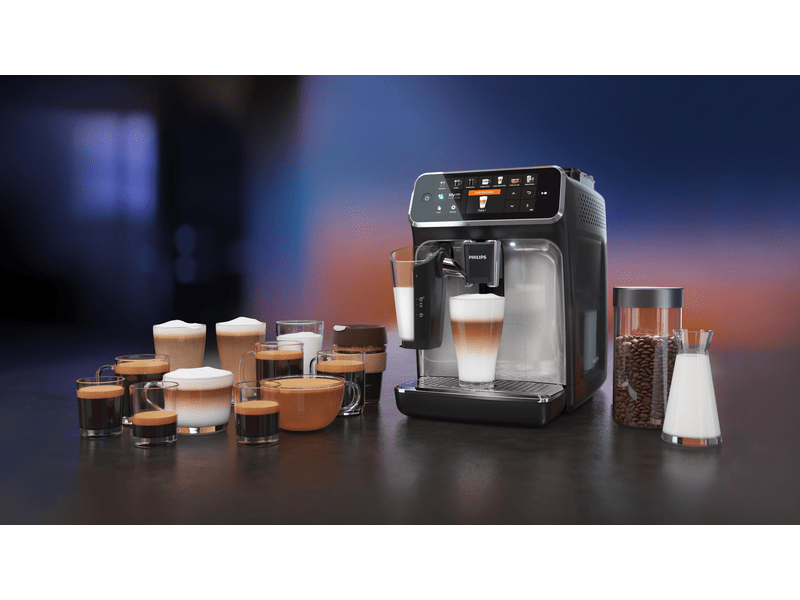 Philips Series 5400 LatteGo EP5446/70 Automata kávéfőző LatteGo tejhabosítóval