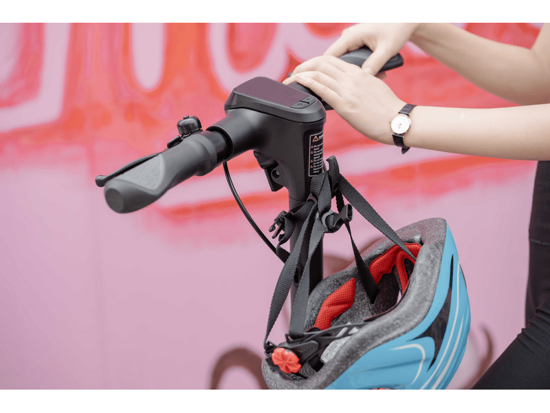 Dyras ER-60 Električni romobil, srebrno-crni