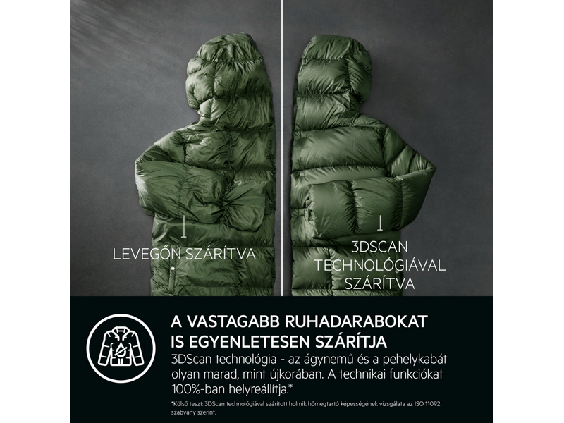 Szárítógép Heat Pump,hőszivattyús,8kg