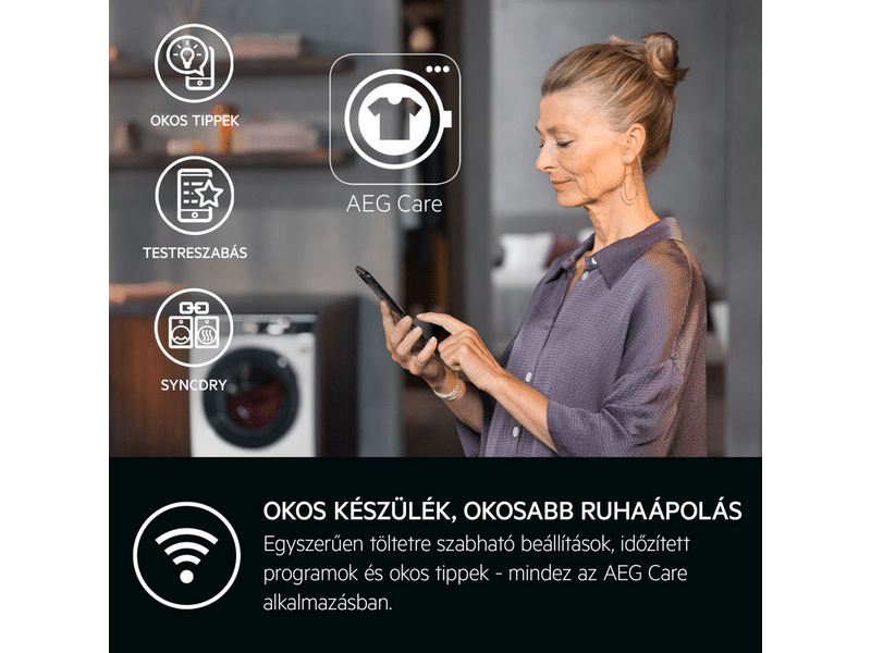 AEG TR939I4CE Hőszivattyús szárítógép