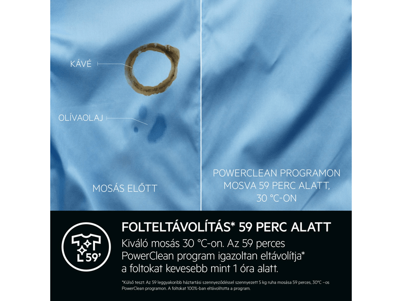 AEG LFR83844VE UniversalDose elöltöltős gőzmosógép