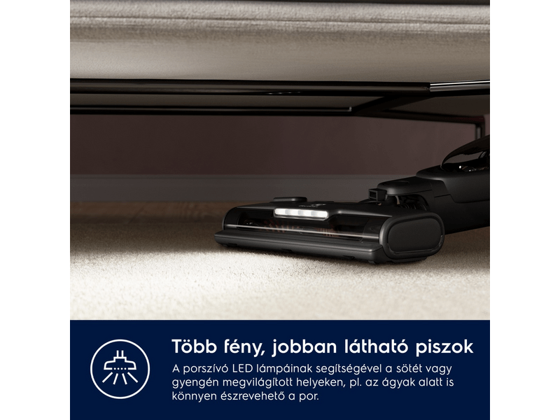 Clean500  vez.nélk. álló porsz., fehér