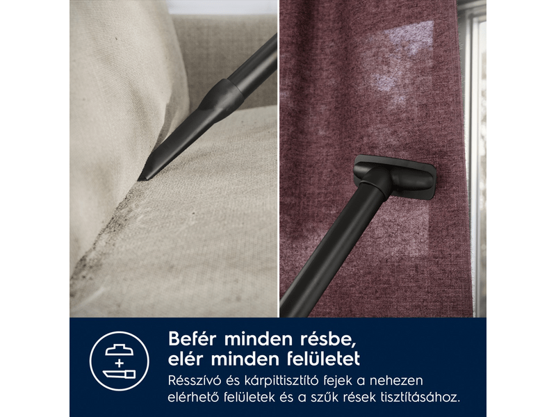 Porzsákos porszívó Clean 550W