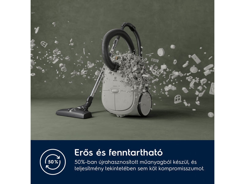 Porzsákos porszívó Hygienic, 550W