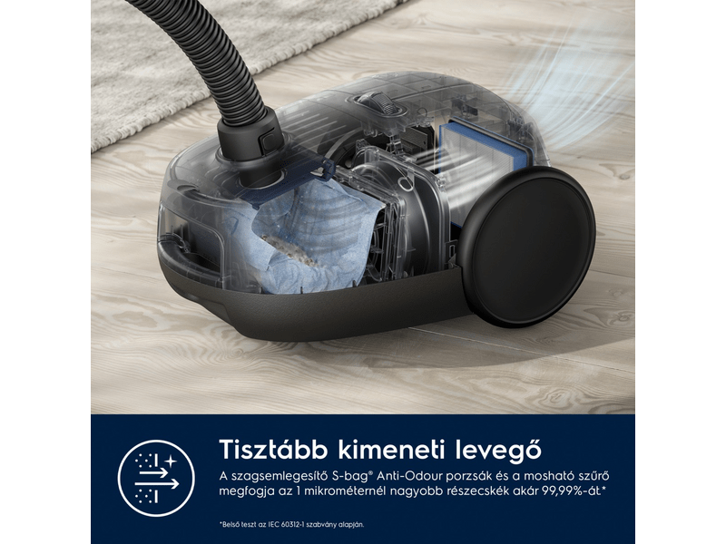 Porzsákos porszívó Animal, 550W