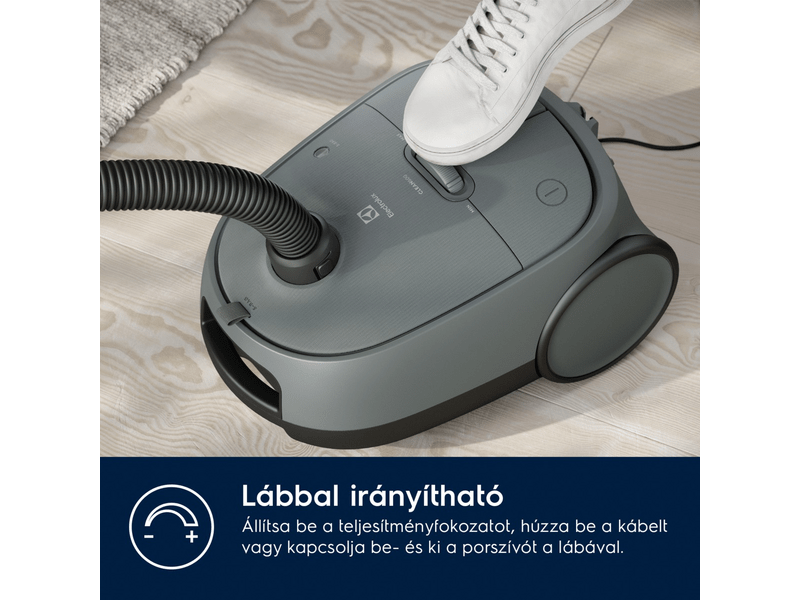 Porzsákos porszívó Clean 550W