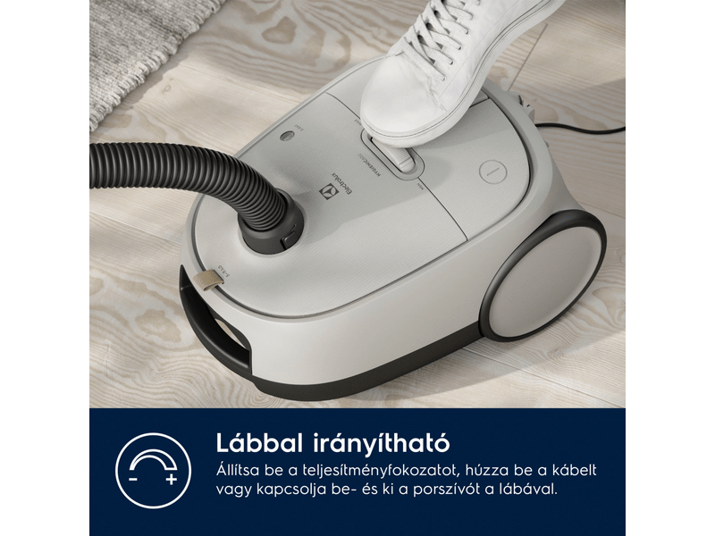 Porzsákos porszívó Hygienic, 550W
