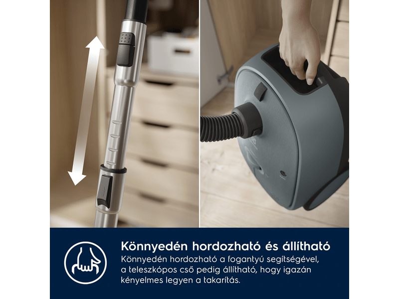 Porzsákos porszívó Clean 550W