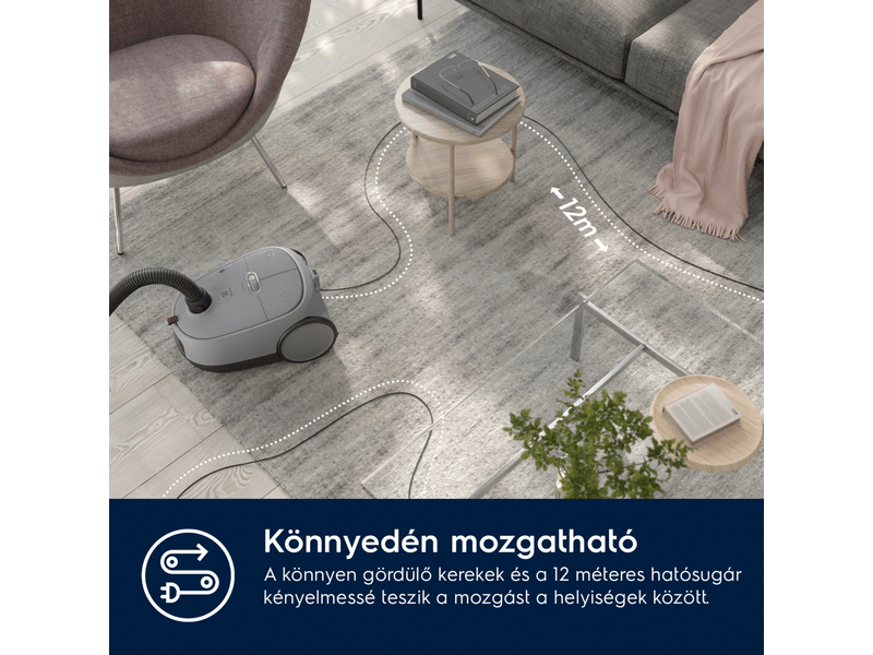 Porzsákos porszívó Animal, 550W