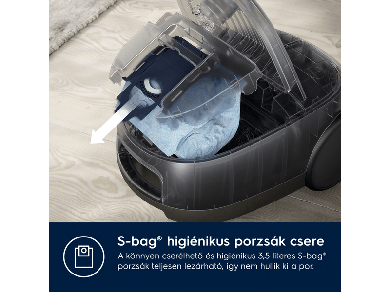 Porzsákos porszívó Animal, 550W