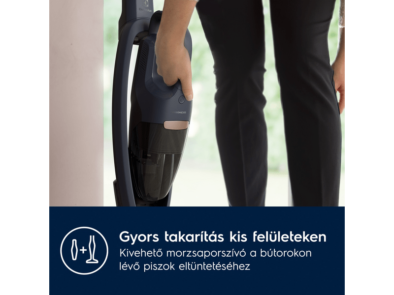 Hygienic500 vez.nélk. álló porsz. kék