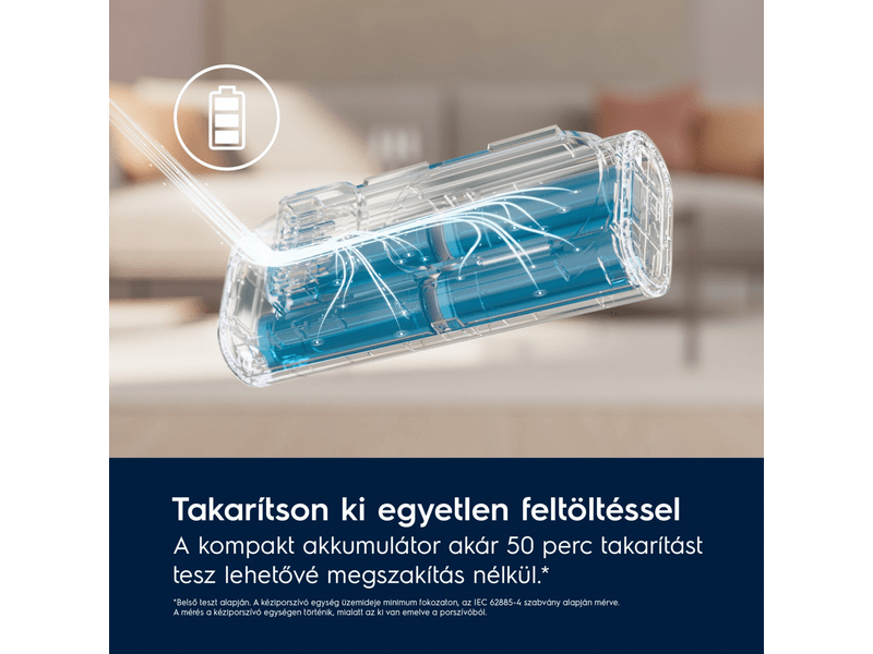 Electrolux EP71B14WET Hygienic 700 Álló porszívó, kék