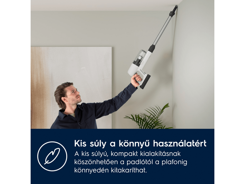 Electrolux EP71HB14UV Hygienic 700 Állóporszívó, fehér