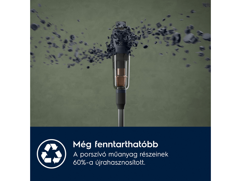 Electrolux EP71B14WET Hygienic 700 Álló porszívó, kék