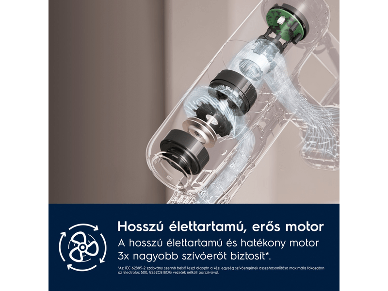 Electrolux EP71B14WET Hygienic 700 Álló porszívó, kék