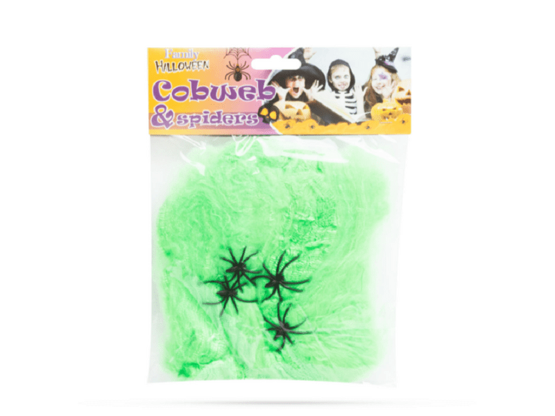 Family 56510A Pókháló és pók - zöld