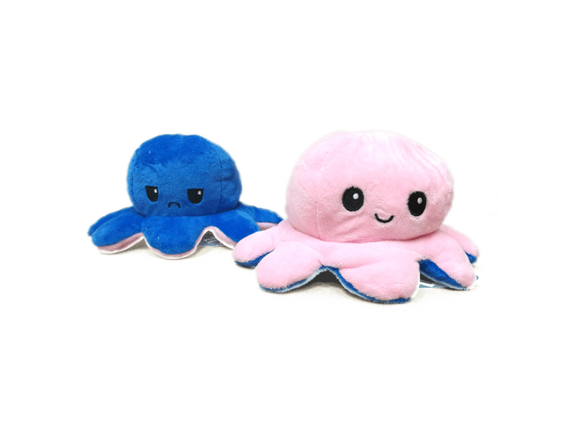 Kifordítható plüsspolip, többféle (POL153)