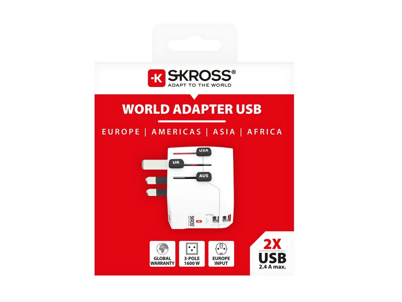 Skross PRO Light világutazó hálózati adapter (1.302460)