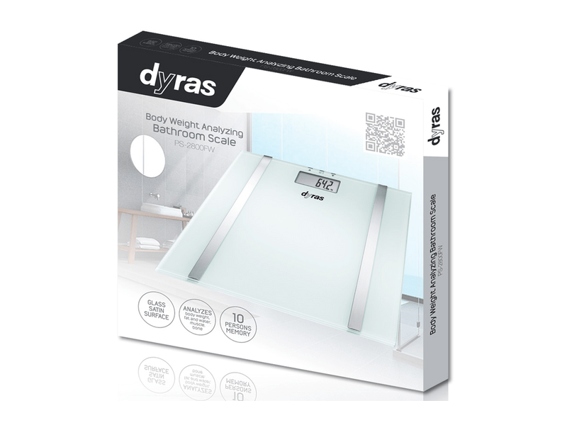 Dyras PS-2800FW Testanalizáló személymérleg