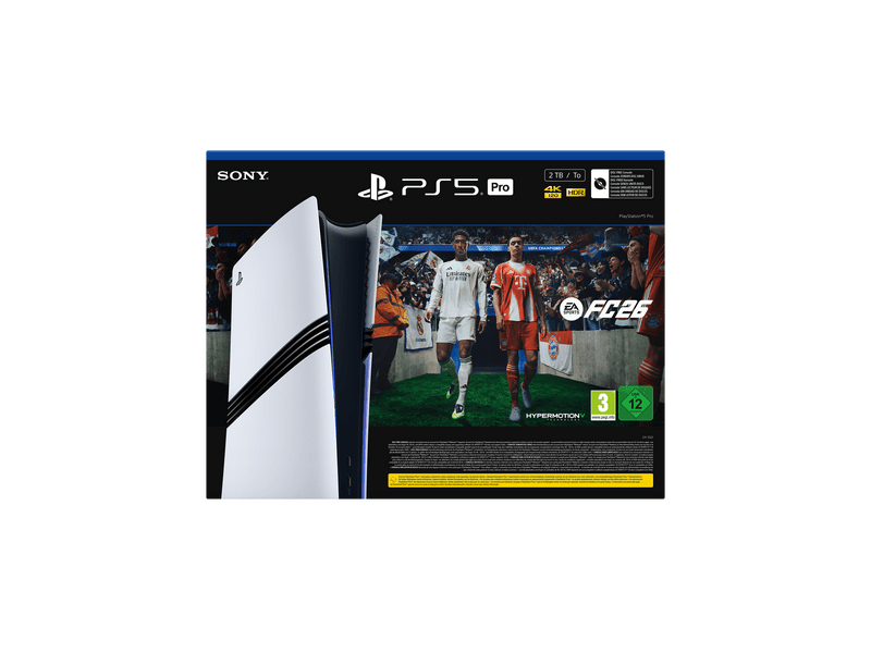 Sony PlayStation 5 (PS5) Pro 2TB Játékkonzol + EA Sports FC 26