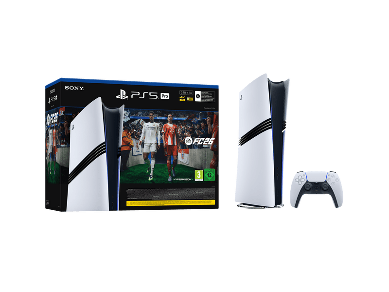 Sony PlayStation 5 (PS5) Pro 2TB Játékkonzol + EA Sports FC 26